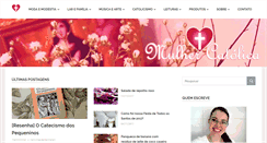 Desktop Screenshot of mulhercatolica.com